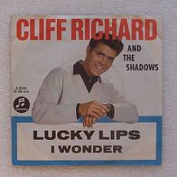 Cliff Richard And The Shadows - Lucky Lips / I Wonder, Single 7" - Columbia 1963