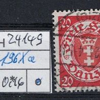 Los H24149: Danzig Mi. 196 Xa, gest