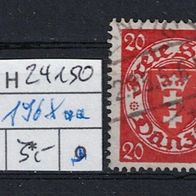 Los H24150: Danzig Mi. 196 Xaa, gest