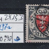 Los H24153: Danzig Mi. 197 a, gest