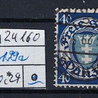 Los H24160: Danzig Mi. 199 a, gest