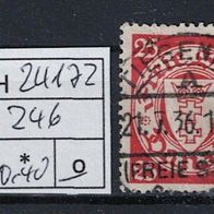 Los H24172: Danzig Mi. 246, gest