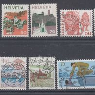 Briefmarken Schweiz 1973 - 1985 Sonderausgaben 12 Freim.-Ausgabe Lot 3