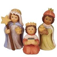 Goebel Nina & Marco "Heilige 3 Könige" Midi-Krippe Kaspar Melchior Balthasar NEU OVP