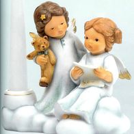 Goebel Nina und Marco Leuchter "Engelpaar auf Wolke" Engel Himmlische Boten 2008 NEU