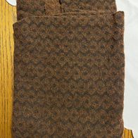 Stoffrest, rostbraun, Nähen, neu