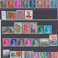 Briefmarken Spanien 1876 - 1970 / 57 Marken