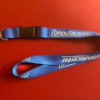 Computacenter - Schlüsselband blau-weiß - 56,5 cm NEU!