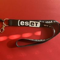 eseT - Schlüsselband schwarz-weiß - 45 cm NEU!