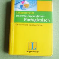 Mini Klein Buch Langenscheidt Reise Universal-Sprachführer Portugiesisch 10,5x8x1,5cm