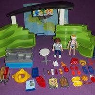 6672 Playmobil Shop mit Imbiss / Aquapark / inklusive Anleitung