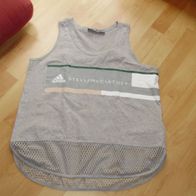 Stella MCCartney Top hellgrau ausgefallen Yoga Sport M