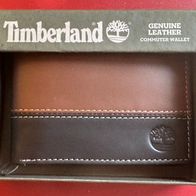 Timberland Wallet / Geldbörse - braun-schwarz 11 cm x 8,5 cm NEU & OVP !
