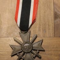 Original Kriegsverdienstkreuz mit Schwerter 2. Klasse o. Hersteller (4)