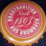 Krombach Brautradition seit 1803 Bier Brauerei Kronkorken neu 2016 in unbenutzt