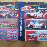 Majorette Honda Civic und Nissan Z mit Zubehör OVP