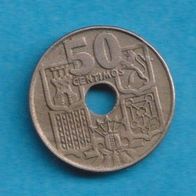 Spanien 50 Centimos 1949 ( * 56 )