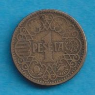 Spanien 1 Peseta 1944