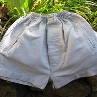 kurze Jungen - Hose, Shorts , Größe 128, hellgrau, Vintage