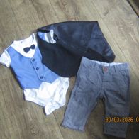 Baby Set Hose Body weste und Fliege