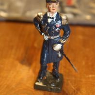 Original Lineol Figur Admiral Reader, 7,5cm (2)