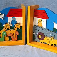 Bücherständer Giraffe Schlange Löwe Elefant Taube ca. 15 x 7 x 15 cm