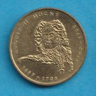 Polen 2 Zloty 2002 König August II Mocny Auflage nur 620 000 Stück