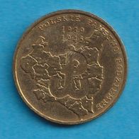 Polen 2 Zloty 2009 70 Jahrestag Polnische Untergrundbewegung