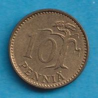 Finnland 10 Penniä 1973