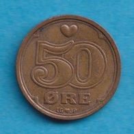 Dänemark 50 Öre 1990