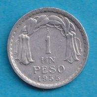 Chile 1 Peso 1955