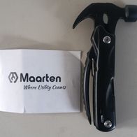 Maarten 12 in 1 Werkzeug Tool schwarz neu *