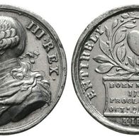 Großbritannien Zinnmedaille 1760 GEORG III. (1760-1820) Regierungsantritt