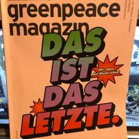 Umweltzeitschriften-Pack 5 - 6 greenpeace-Magazine 10/24 - 1/26 - gut