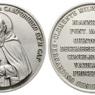 Versilberte Bronzemedaille o.J. Johannes XXIII. 2. Vatikanisches Konzil