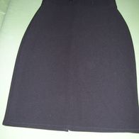 Belsira Pencil Rock Schwarz Gr. L m. hohem Bund mittig Spitz Bleistiftrock Sexy