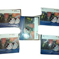 5 x 10 Euro BRD 2023 "Im Dienst der Gesellschaft - Feuerwehr" A-J, PP, OVP im Blister