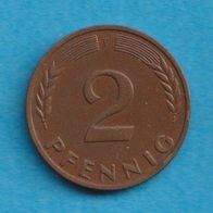 2 Pfennig 1950 F