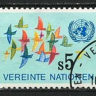 Vereinte Nationen (UNO) Wien Mi. Nr. 4 "Vogelzug" o <