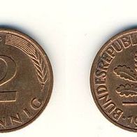 2 Pfennig 1980 D (#134)