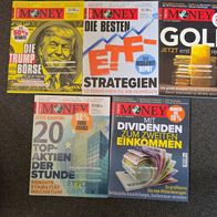 5 ungelesene Focus Money Nr.6 - 10