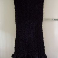 Ballkleid Abendkleid Sexy Schwarz Spitze Volant Stretch Petticoat Gr.38/40 M Gothic
