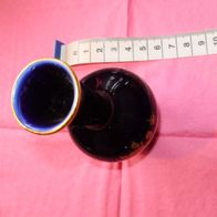 Brac Kobalt goldene Verzierungen Mini Vase 60- er Jahre
