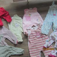 8 Strampler für Mädchens 50-56 bis 74