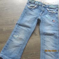 Kd Jeans Mädchen Größe 104 im Bundzum verstellen