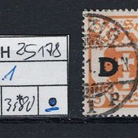 Los H25178: Danzig Dienst Mi. 1, gest