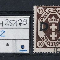 Los H25179: Danzig Dienst Mi. 2, gest