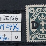 Los H25186: Danzig Dienst Mi. 24, gest