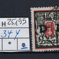 Los H25199: Danzig Dienst Mi. 34 Y, gest