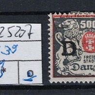 Los H25207: Danzig Dienst Mi. 39, gest